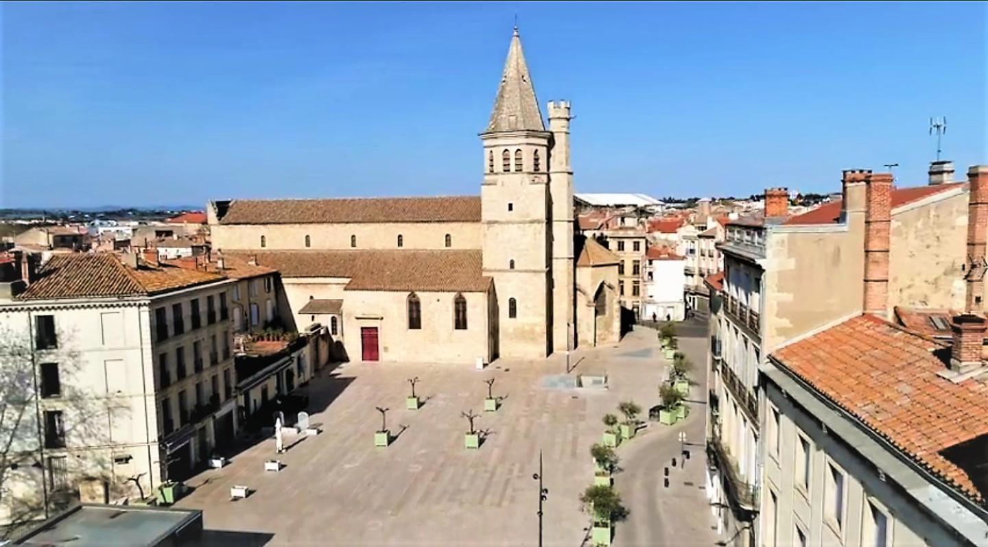 T2 Cathedrale & Torre Ventosa - Central - Clim - Wifi - Balcon - Free Parking Sur Demande Beziers Exterior photo