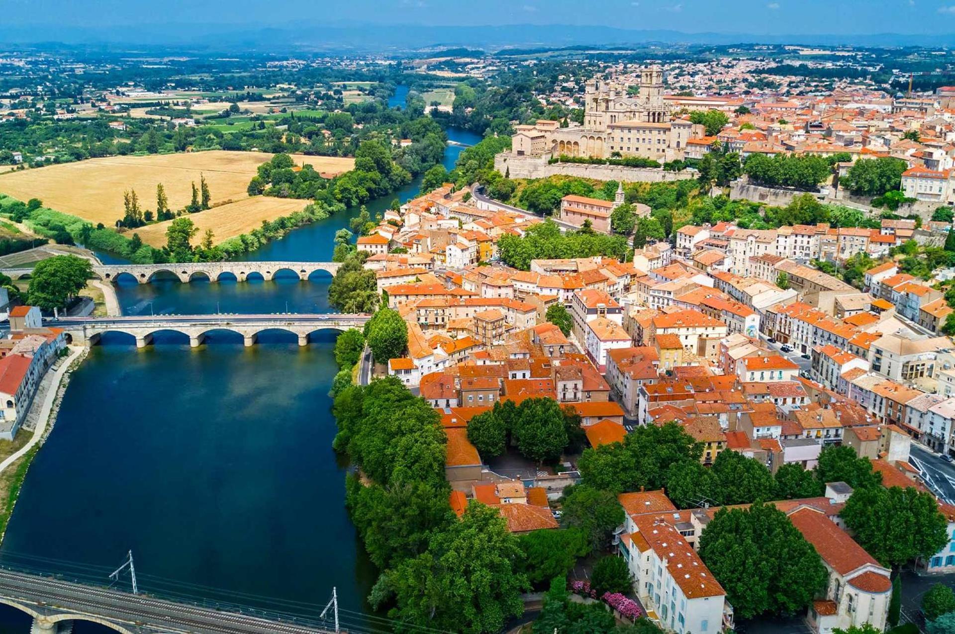 T2 Cathedrale & Torre Ventosa - Central - Clim - Wifi - Balcon - Free Parking Sur Demande Beziers Exterior photo